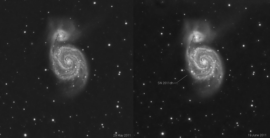 Supernova SN 2011 dh